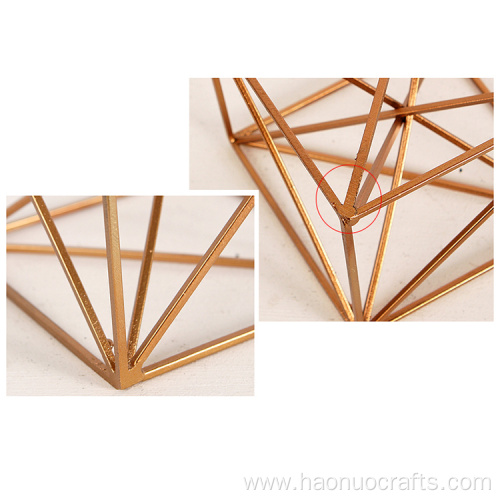 simple geometric luxury creative candlestick decoration